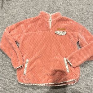 Cozy Pink Fleece Pullover